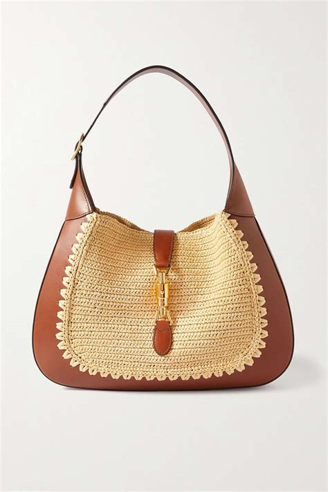 gucci jackie raffia bag|gucci jackie 1961.